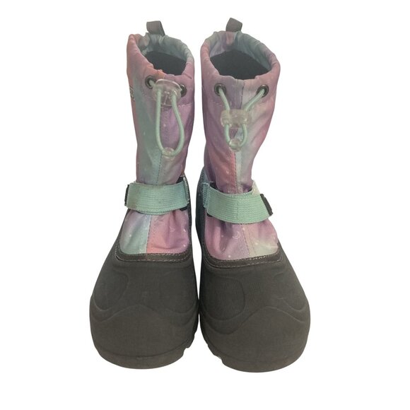 Northside Frosty XT big Kids youth Size 4 pink gray Waterproof lined Snow Boots - Picture 1 of 8